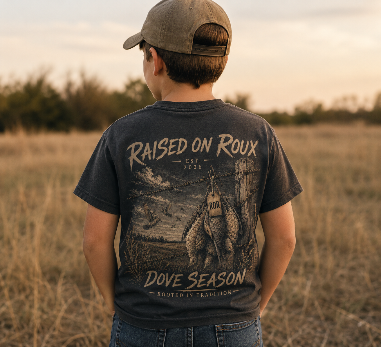 Dove Season Tee-Youth