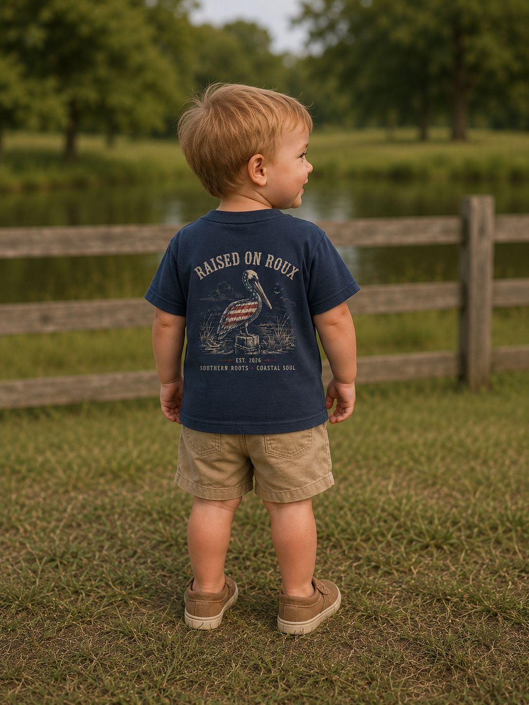 Roux Crew Kids Patriotic Pelican